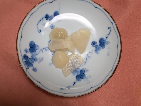 小かぶの漬け物